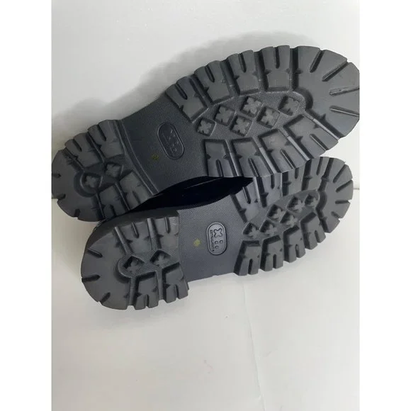 New Weejuns by G.H. Bass Whitney Super Lug Sole Penny Loafer Size 6 Black - Picture 8 of 8